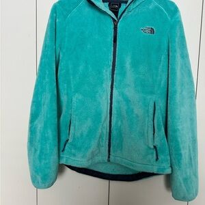 The North Face Turquoise Fleece Jacket